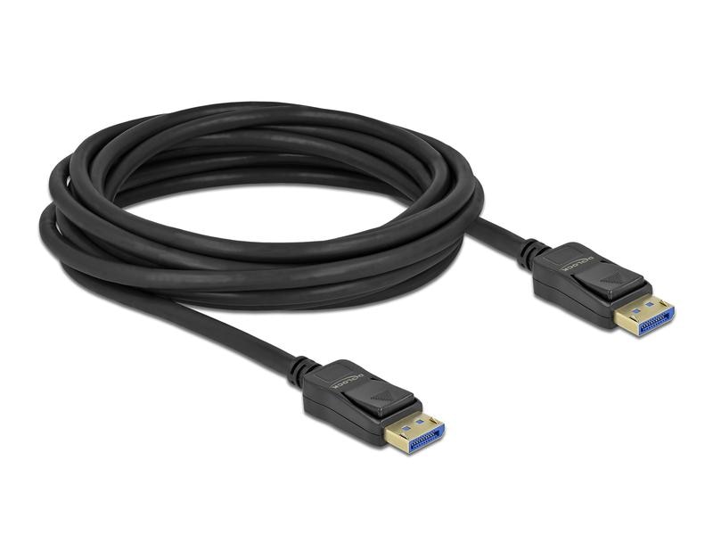 Delock Kabel 8K 60Hz, 40Gbps DisplayPort - DisplayPort, 5 m Delock DisplayPort Kabel 8K 60 Hz 40 Gbps 5 m