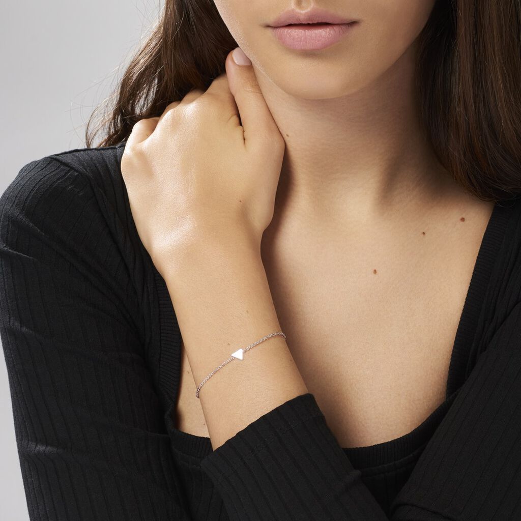 Bracelet Trilia Argent Blanc
