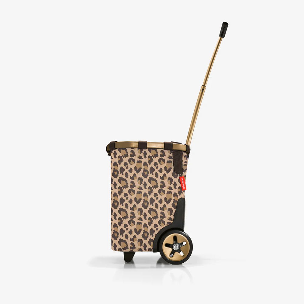 (40l) Carrycruiser Einkaufstasche Trolley Shopping Einkaufswagen mit Rollen   Schultergurt (OE6047) - Leo Macchiato