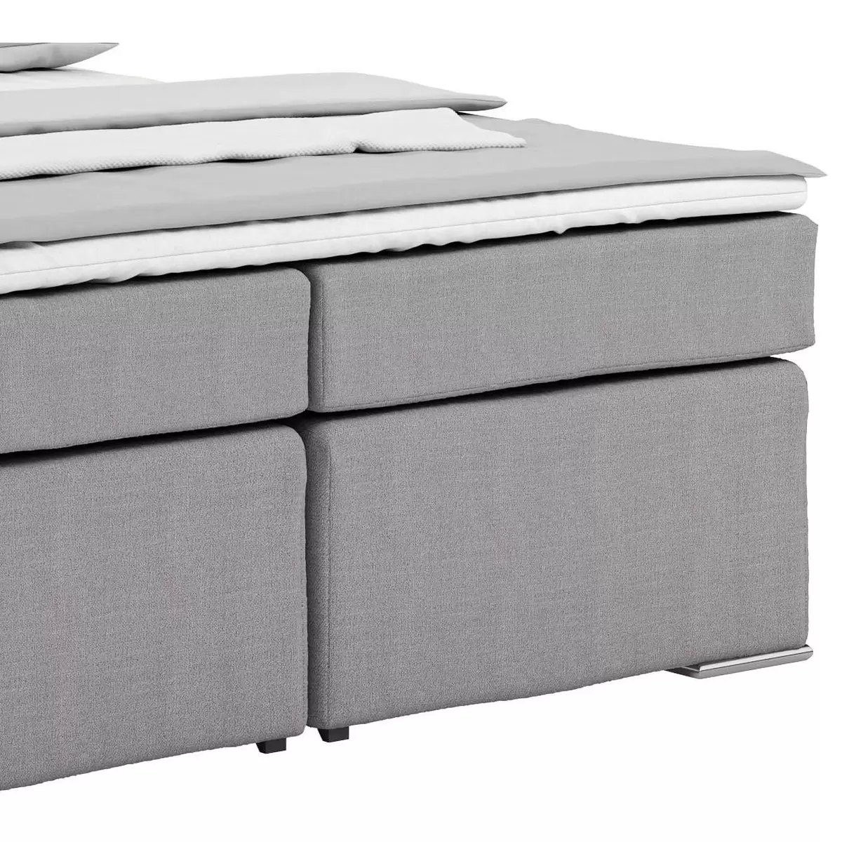 Boxspringbett Nero 160 x 200 Grau