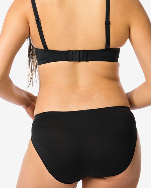 slip femme micro noir
