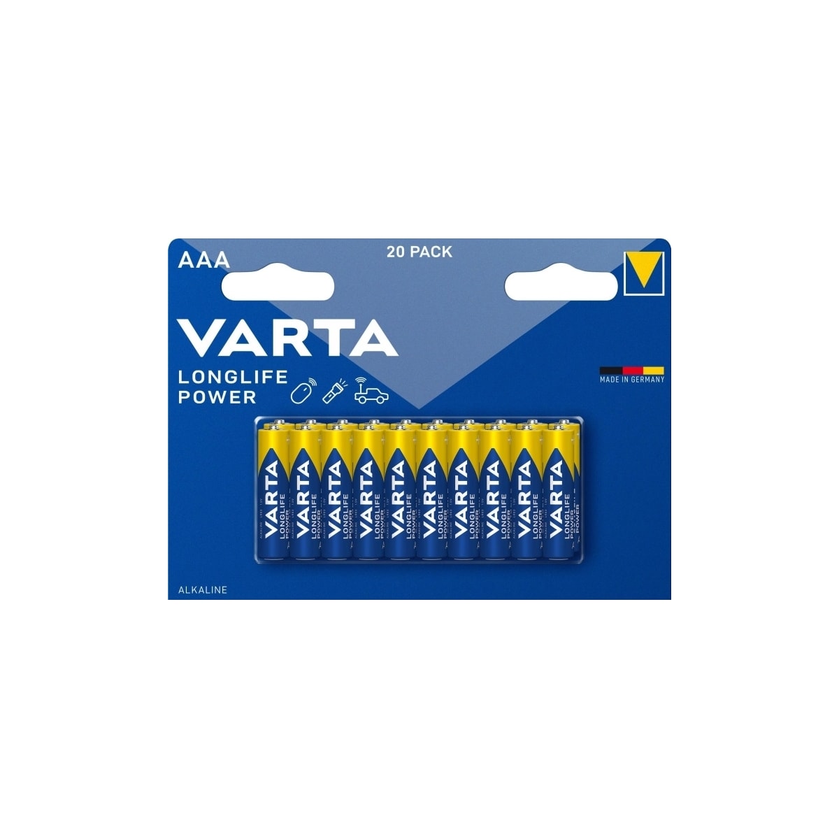 Varta Longlife Power AAA 20-pakning