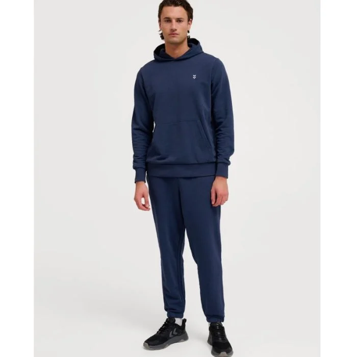Hummel Herre Trøjer Pulse Sweat Hoodie Blå