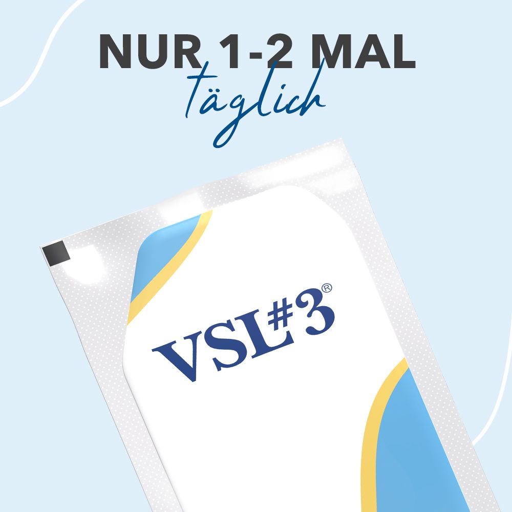 VSL#3® mit 450 Milliarden Bakterien zur Darmsanierung