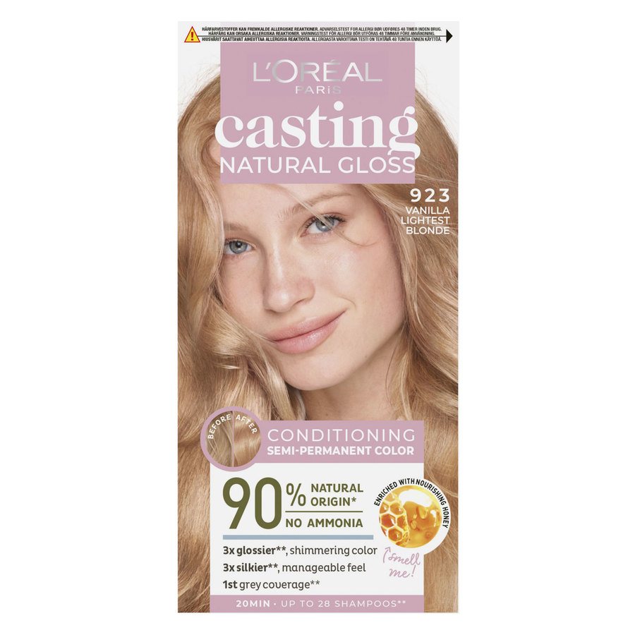 L'Oréal Paris Casting Natural Gloss 923 Vanilla Lightest Blonde