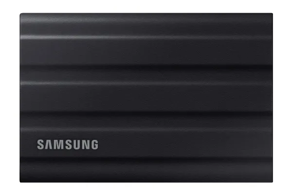 Samsung T7 Shield MU-PE4T0S - SSD - krypteret - 4 TB - ekstern (bærbar) - USB 3.2 Gen 2 (USB-C stikforbindelse) - 256-bit AES - sort