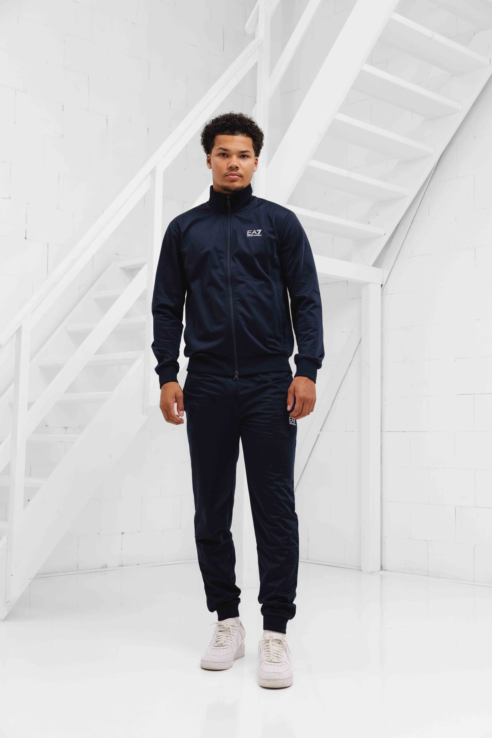 EA7 Emporio Armani 8NPV65 Trainingspak Heren Donkerblauw