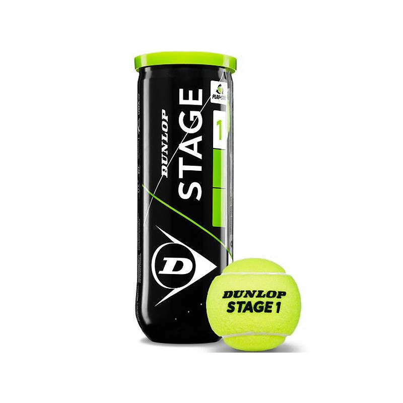 Tube 3 balles Dunlop Stage 1