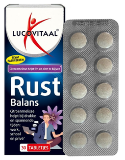 Lucovitaal Rust Balans Tabletten 30TB