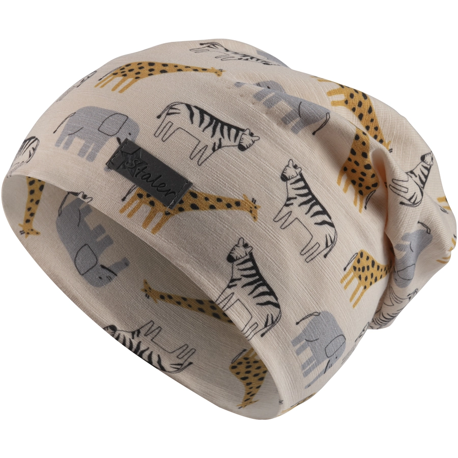 Sterntaler Slouch-Beanie Safari beige