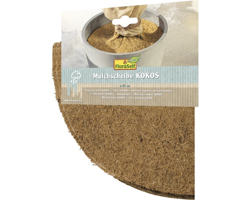 FloraSelf mulchschijf Cocodisc Ø 45 cm naturel