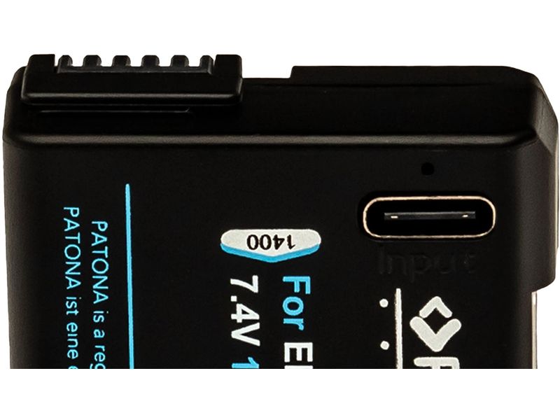Patona Platinum Akku für Nikon EN-EL14, D3100, D5100 und P7 Platinum Batteriesatz für Nikon