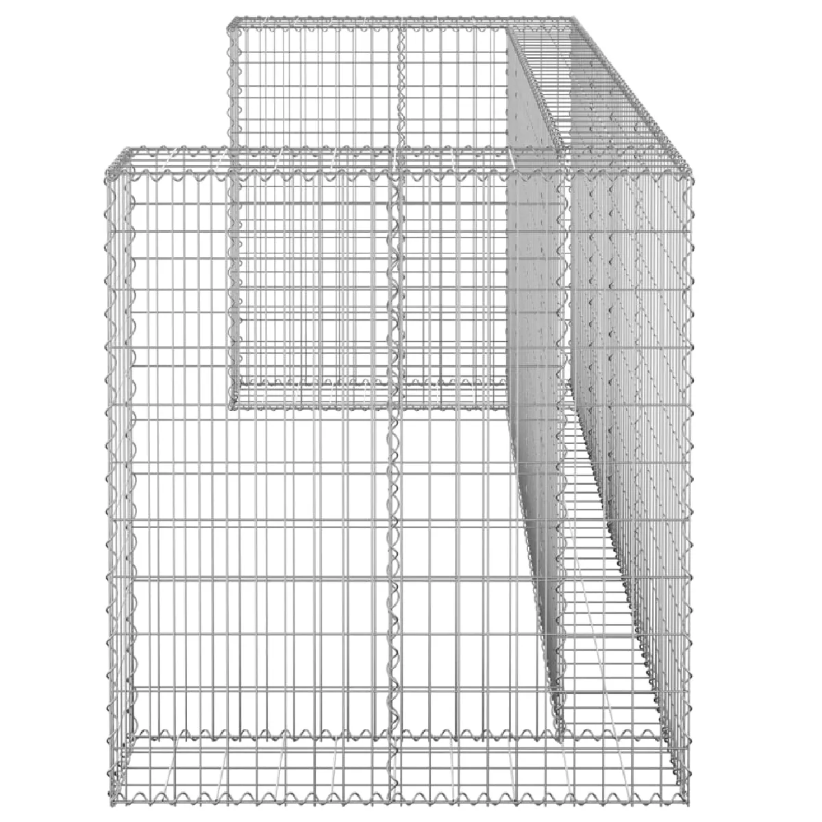 VidaXL Mur en gabion