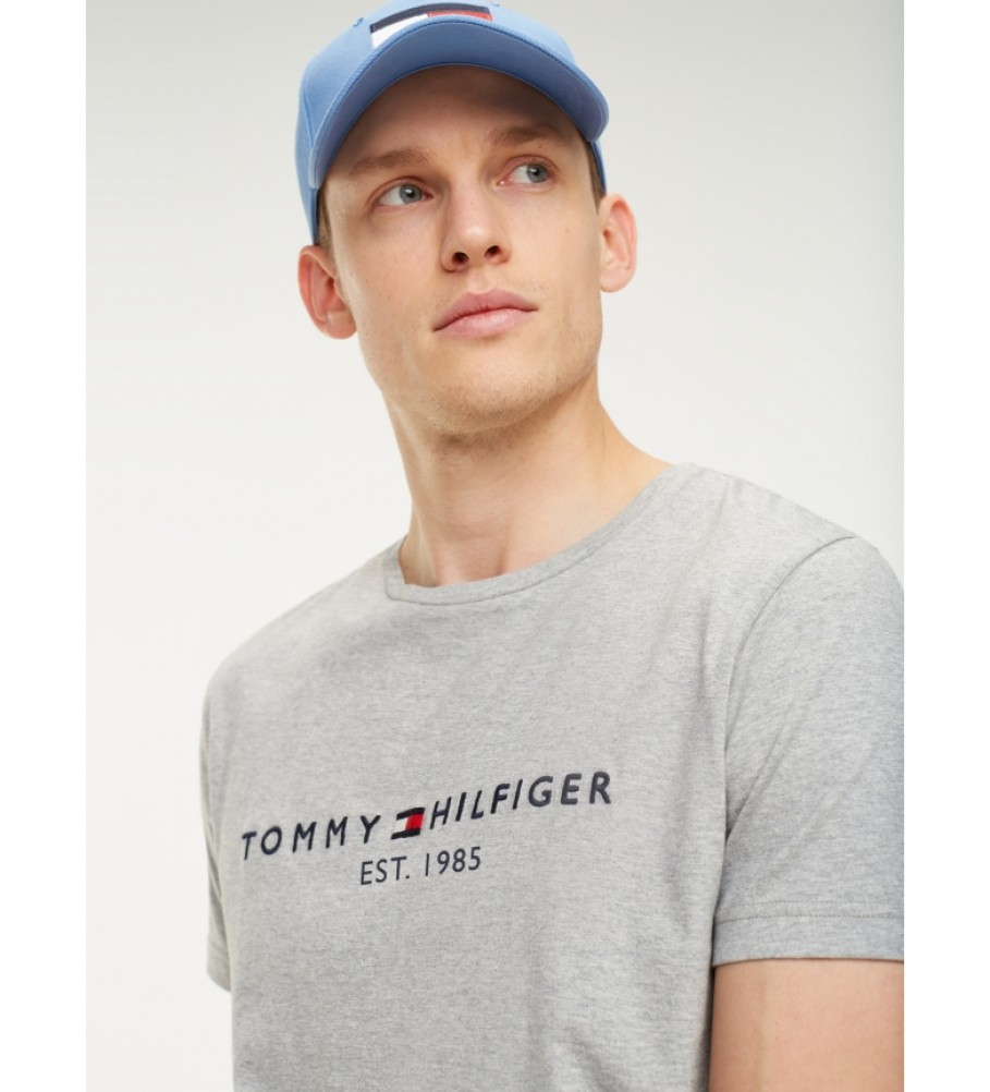 Tommy Hilfiger Camiseta Core Logo cinza