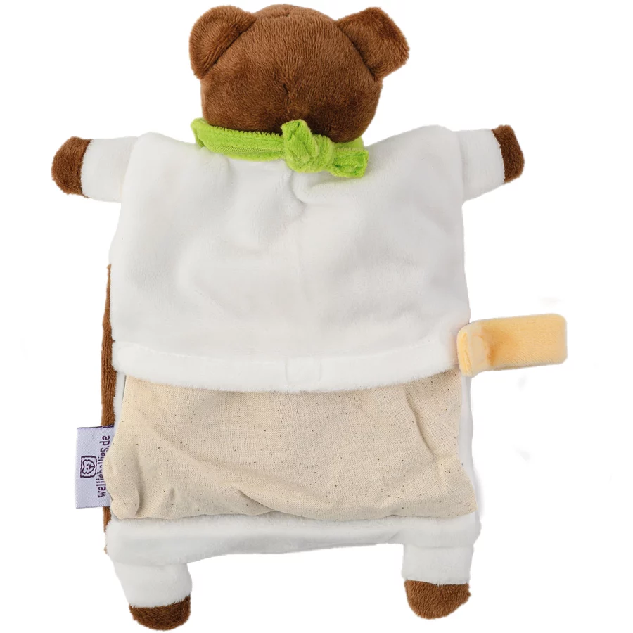 welliebellies® Schmusetuch Bär