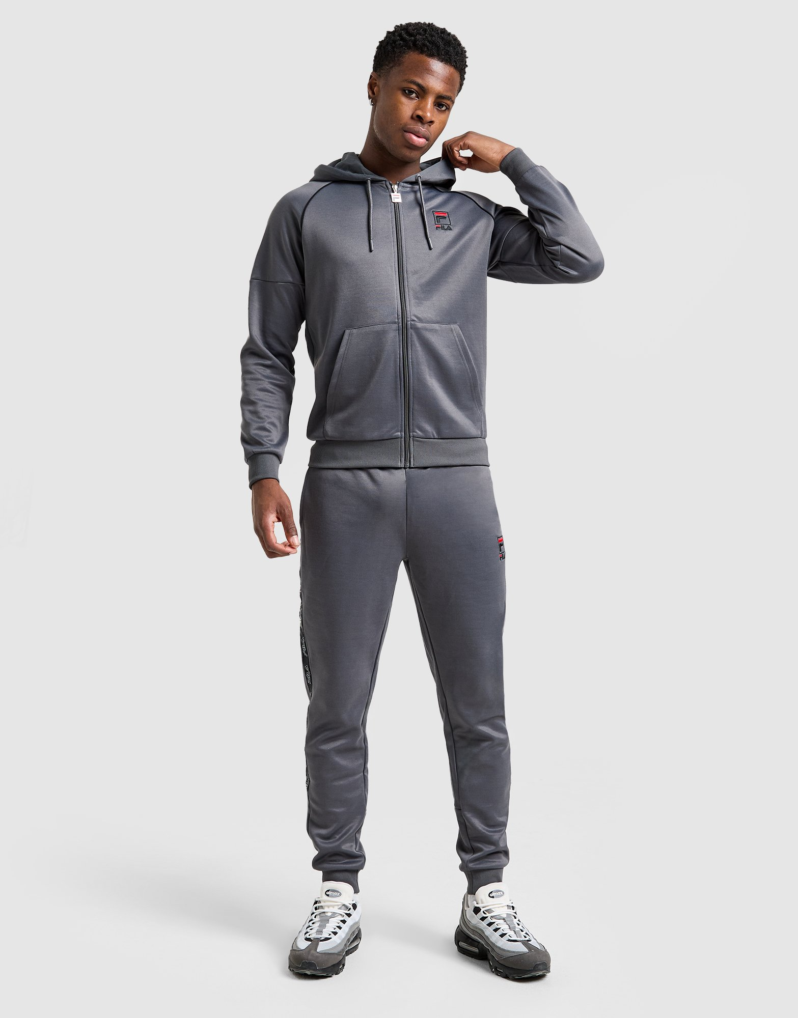 Fila Sweat à Capuche Zippé Deon Tape Homme