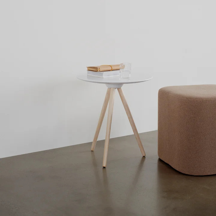 Softline - Circoe Beistelltisch, weiss lackiert