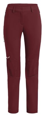 Pantalon Softshell Femme Salewa Puez Orval 2 Rouge