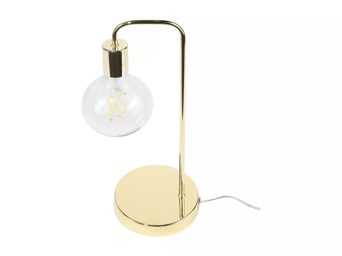 Lampe de bureau SAVENA Métal Doré