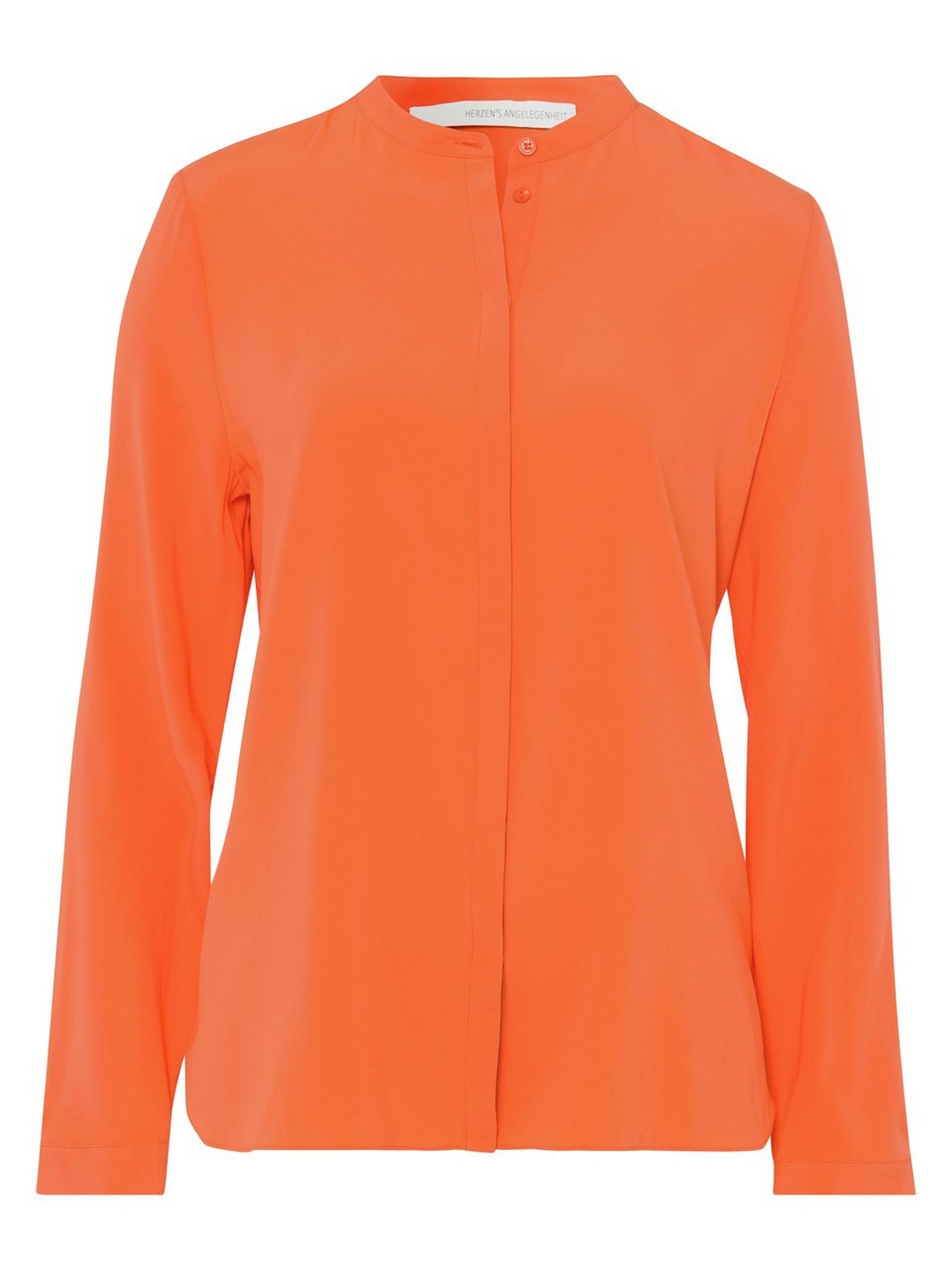 Bluse mit Seide