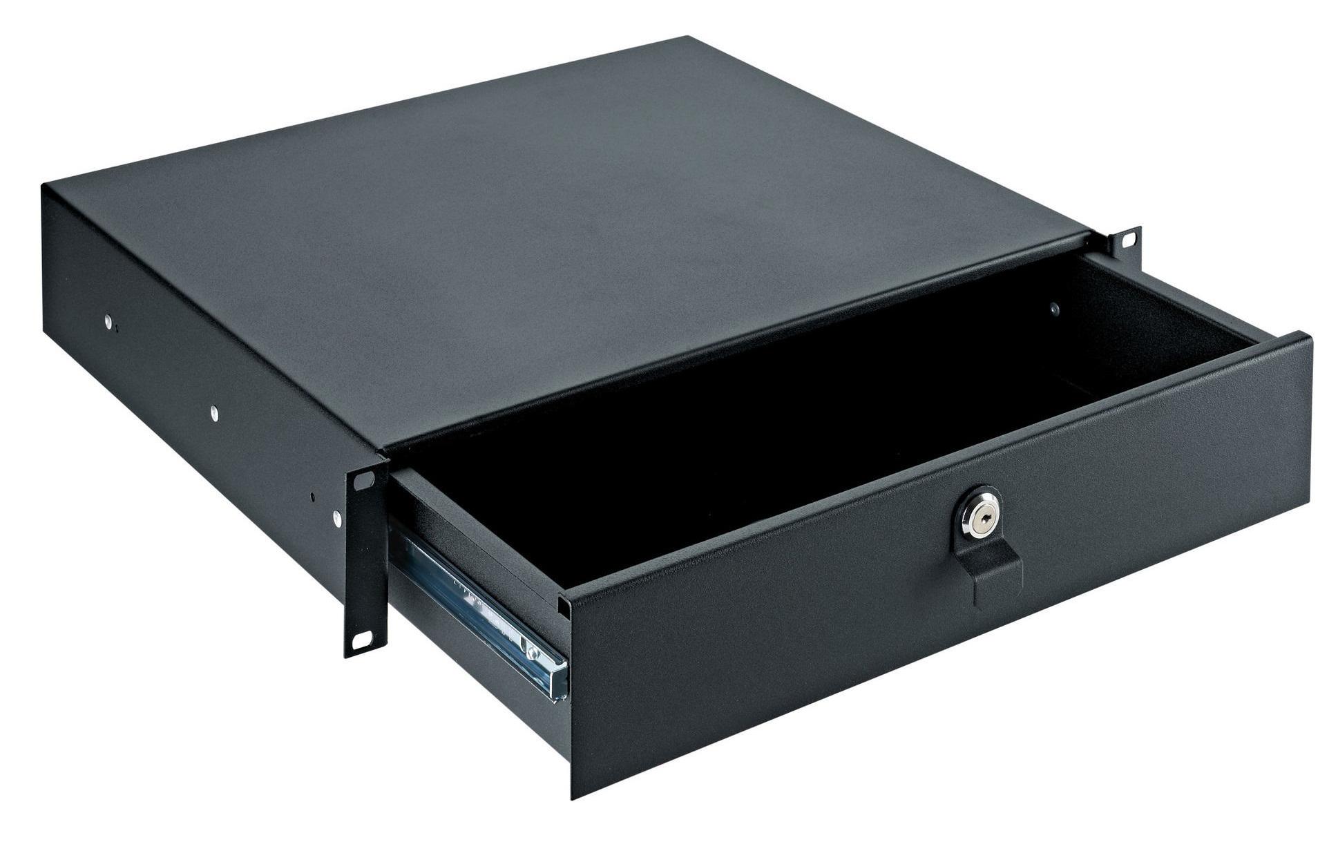 Rackschublade 491/2 2 HE<br>Rack-Schublade