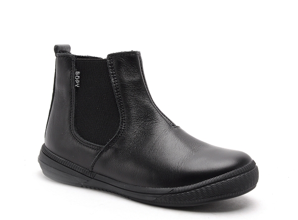 Bopy boots bottine enfant setale noir