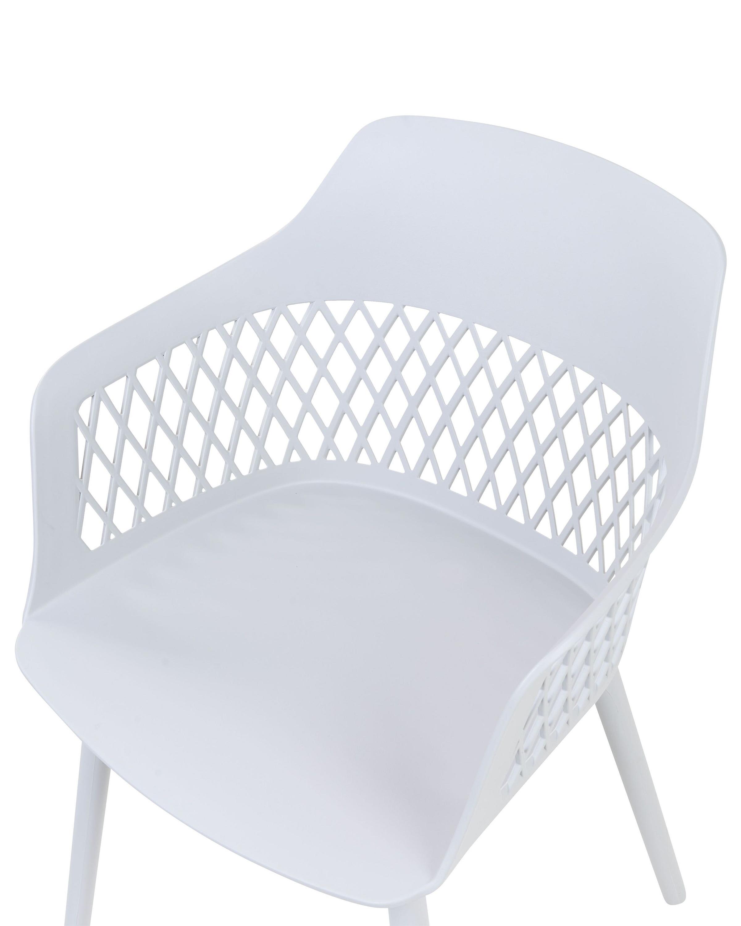 Set van 2 eetkamerstoelen ALMIRA Lichtgrijs