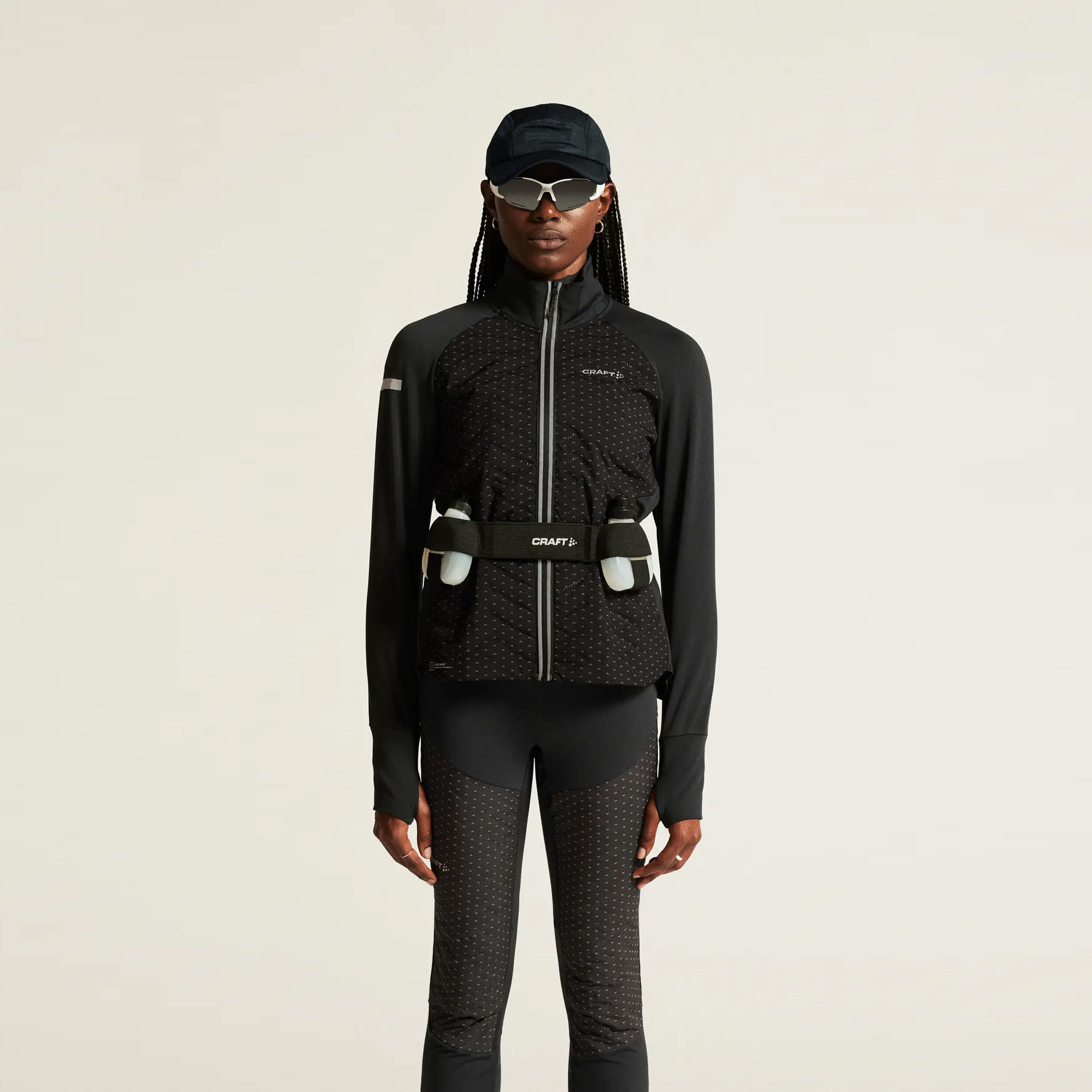Craft ADV SUBZ Lumen4 Veste Running Femmes - Noir
