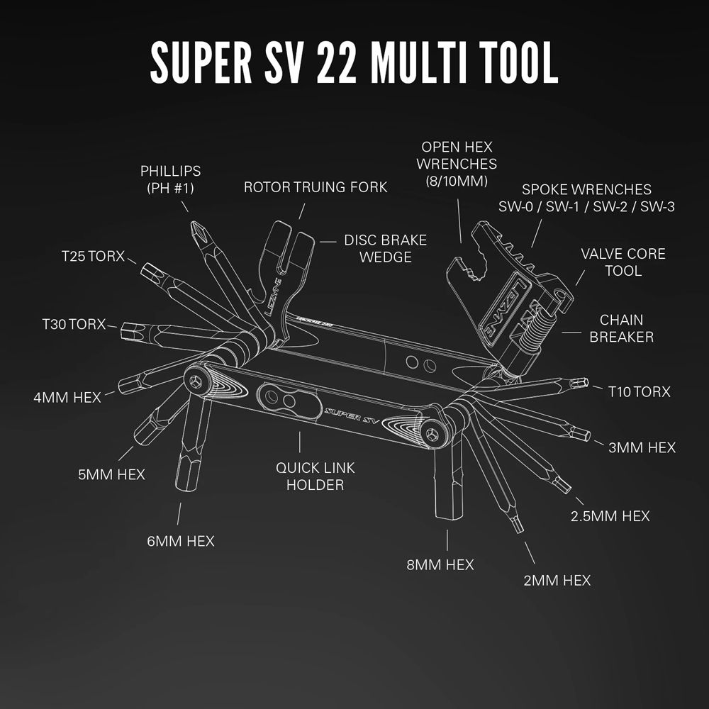 Lezyne Super SV22 Multitool kaufen | Bike-Discount