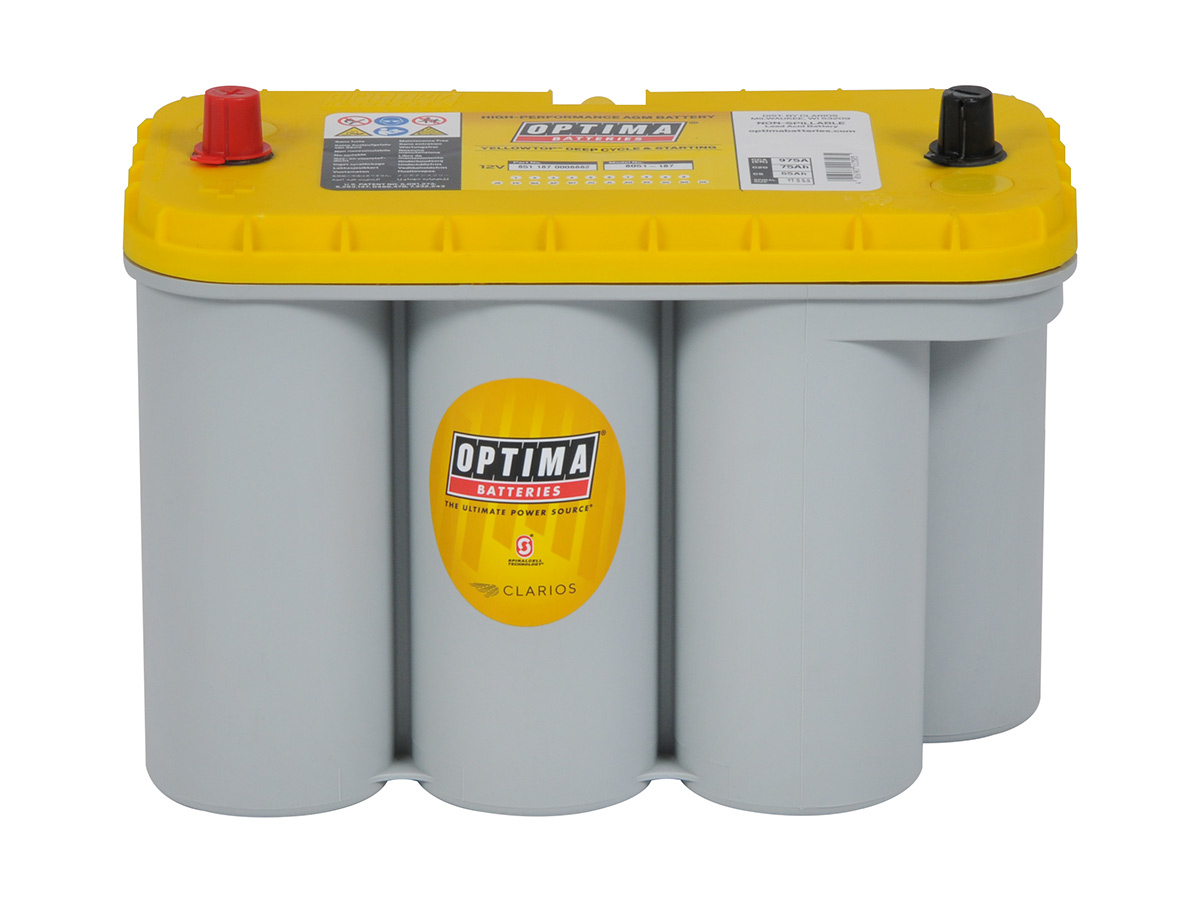Optima YTS 75 Ah accu