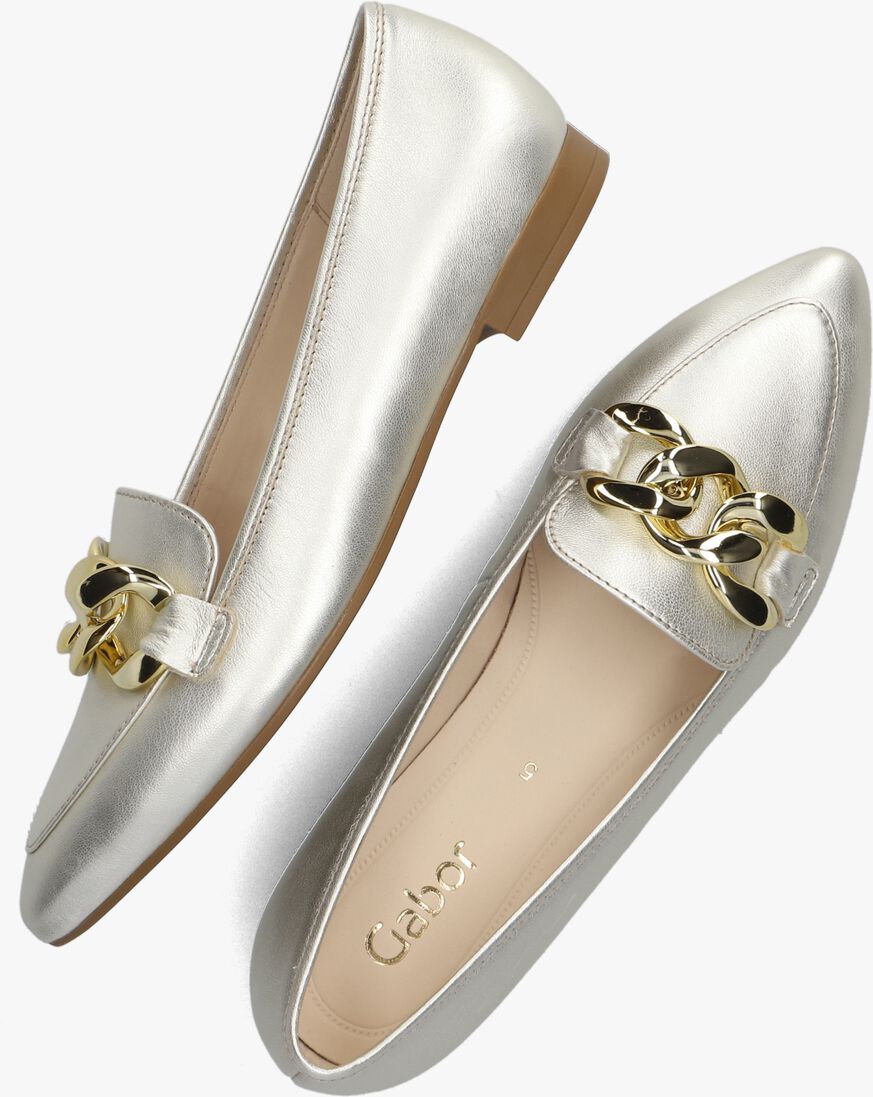 gouden gabor loafers 301