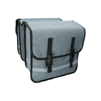 Dresco dubbele fietstas 36L