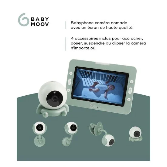 Babyphone vidéo YOO Go+ HD    de               Babymoov