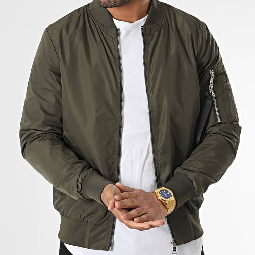 Veste Bomber Vert Kaki
