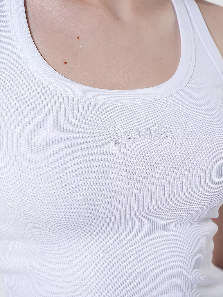 BOSS Top C_EMATITE weiss