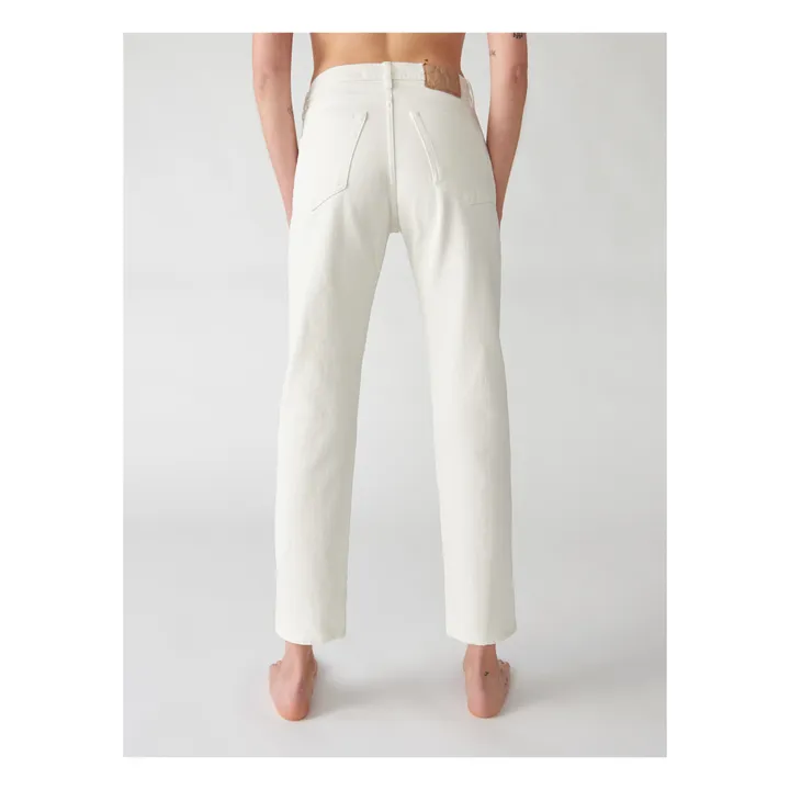 Jeanerica Jean Classic 5-pocket Coton Bio | Natural White