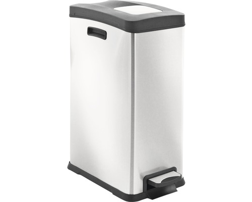 EKO pedaalemmer Rejoice 30 l mat roestvrij staal