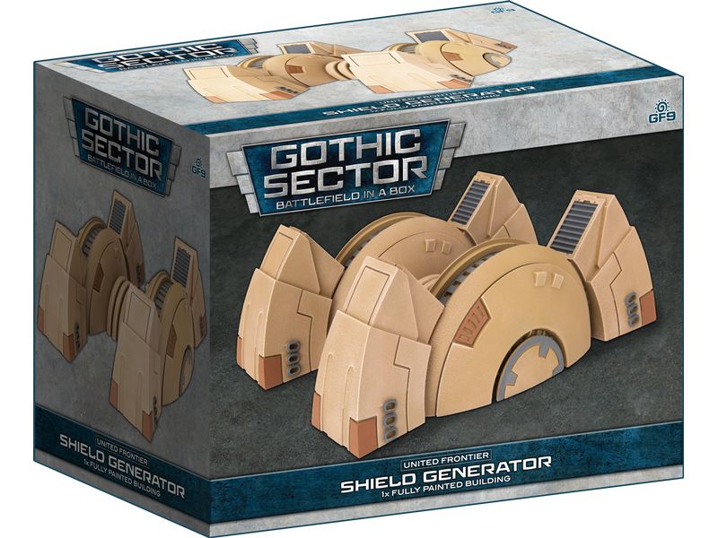 Gale Force Nine Gelände Gothic Sector: United Frontier Shie Vorbemaltes Gelände für Miniaturen-Spiele