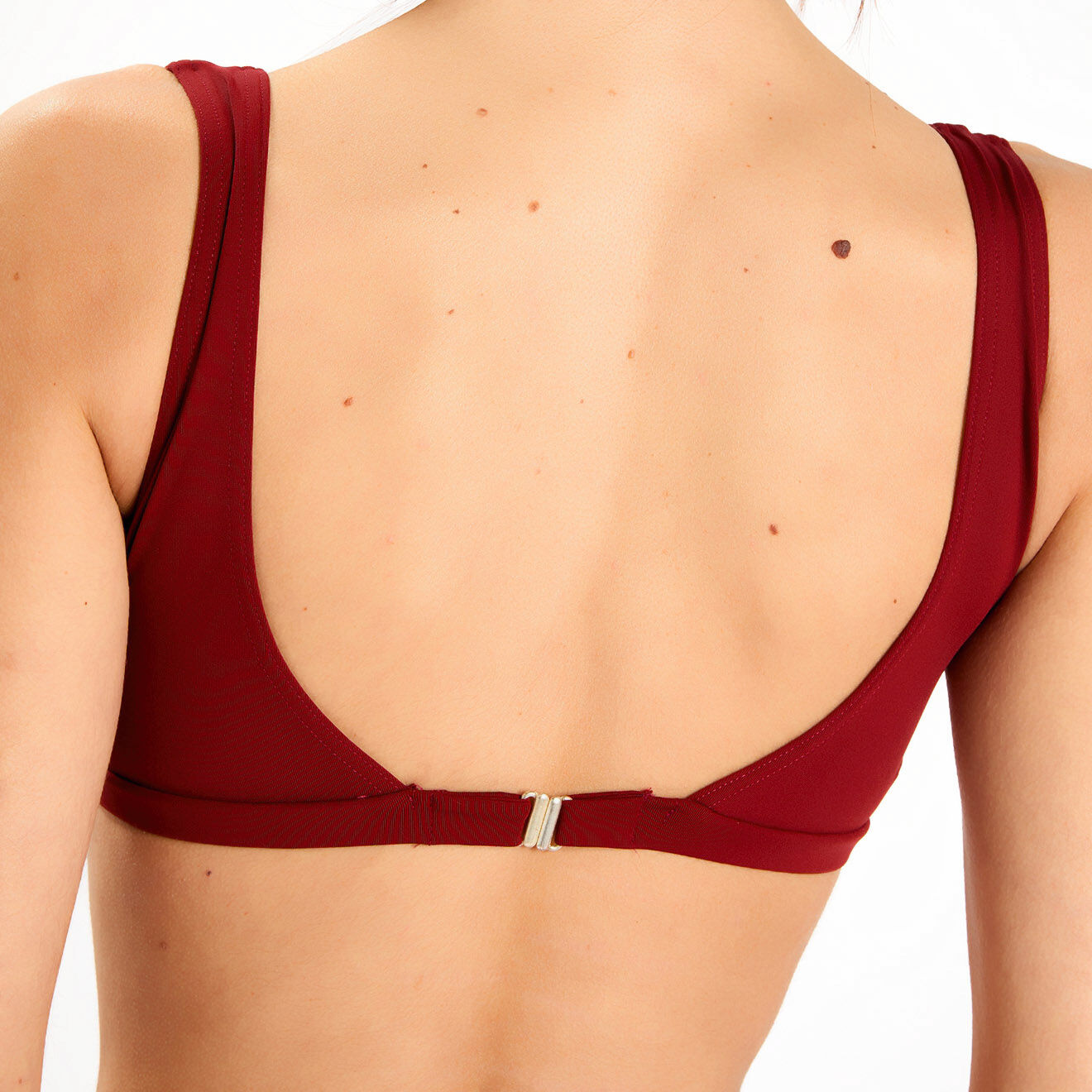 Iodus Haut de maillot de bain brassière Essentiels acajou