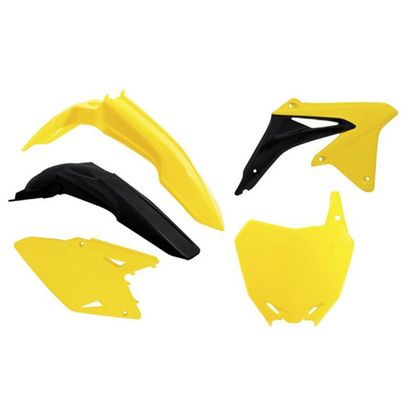 Kit plastiques R-tech Suzuki Origine - Jaune