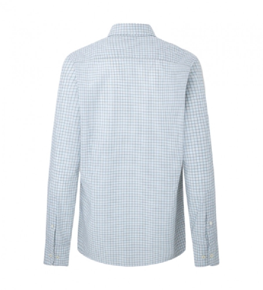 Camisa Hackett Verde Mesclado Popeline