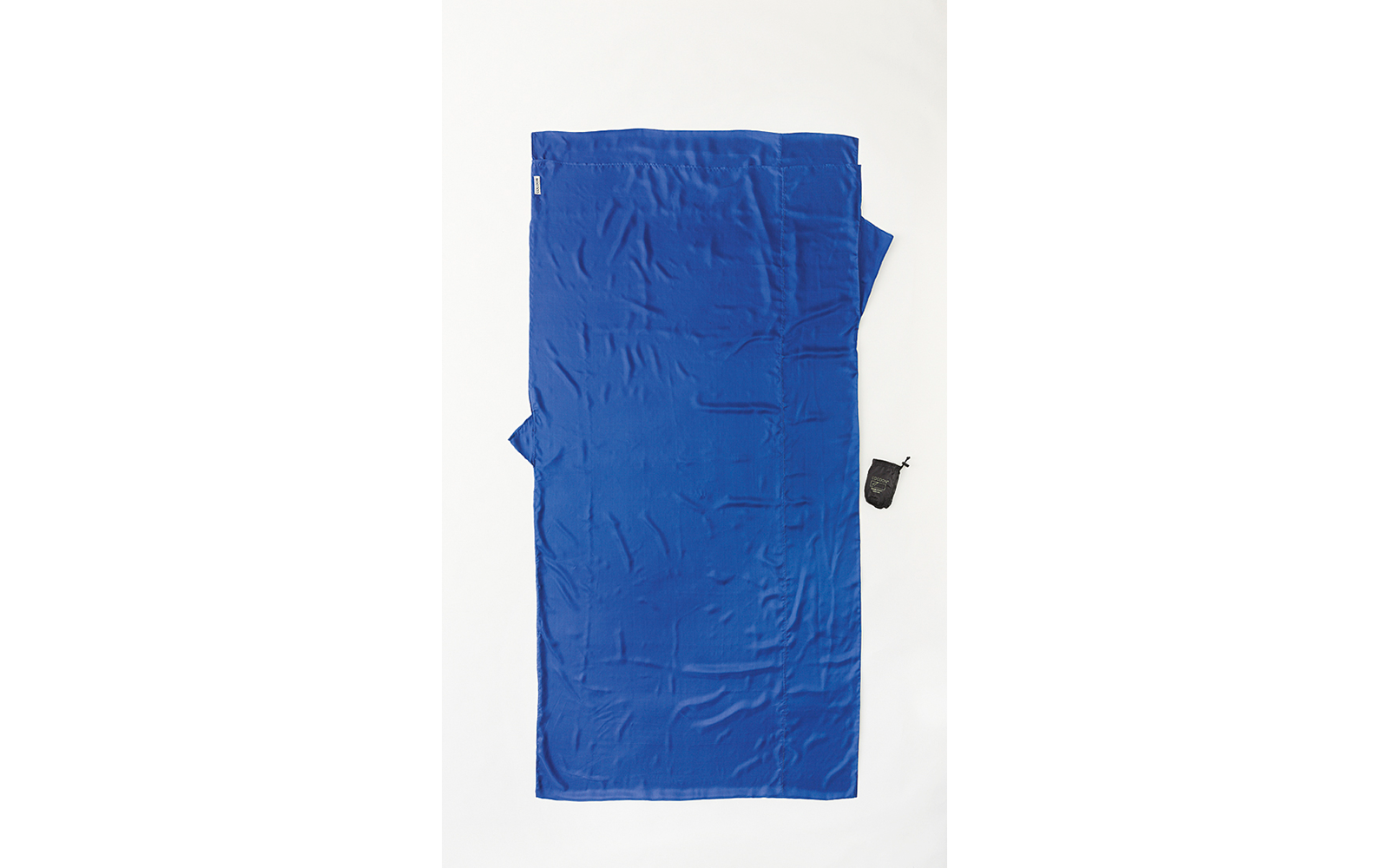 CocoonLeicht-Reiseschlafsack Rechteck Seide dark olive green