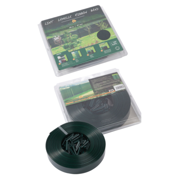 Giardino lint met clips RAL 7016 antraciet 50 mm