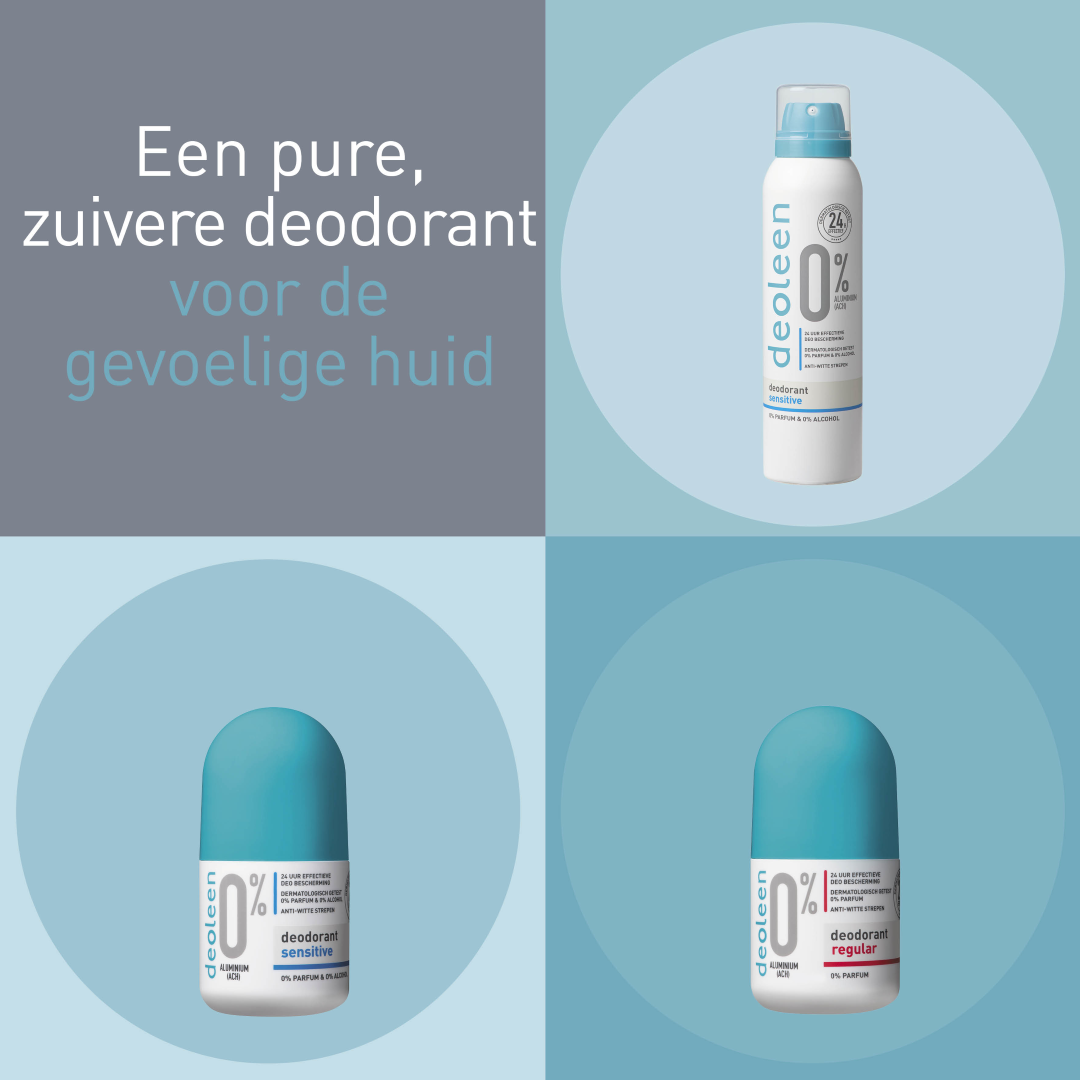 Deoleen Deodorant spray 0% sensitive (150 ml)