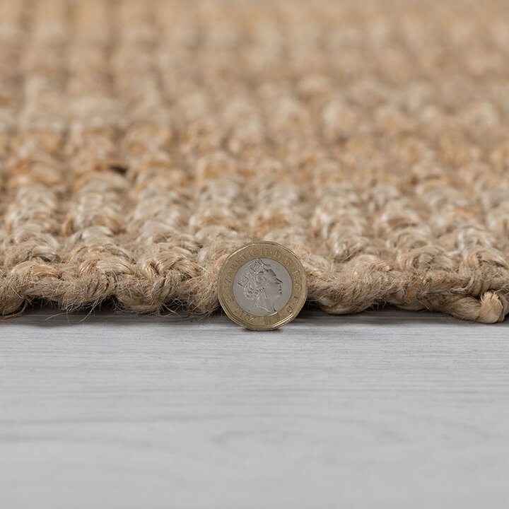 Jute vloerkleed - Sarito Naturel