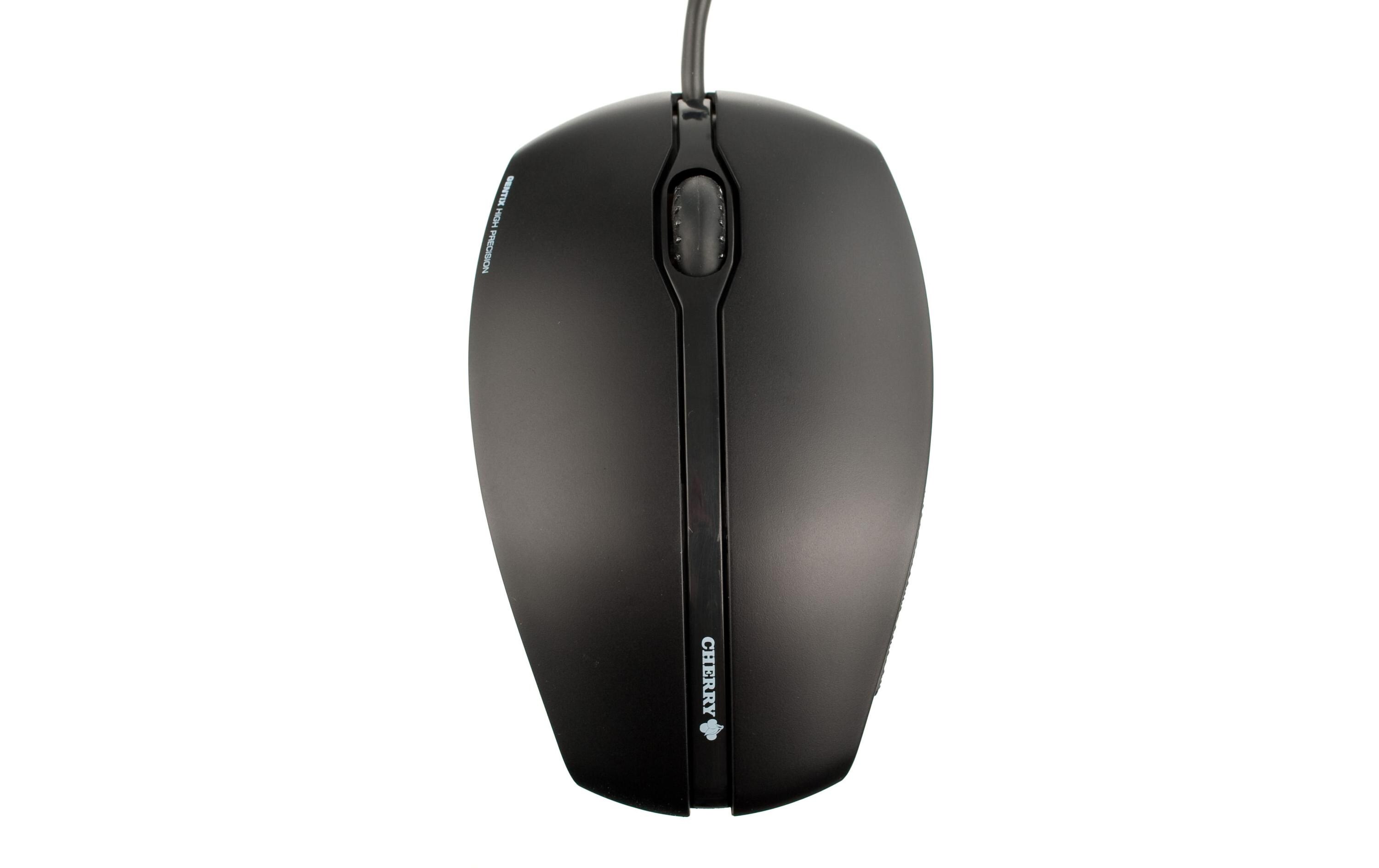 Maus Gentix Corded schwarzOptische Maus