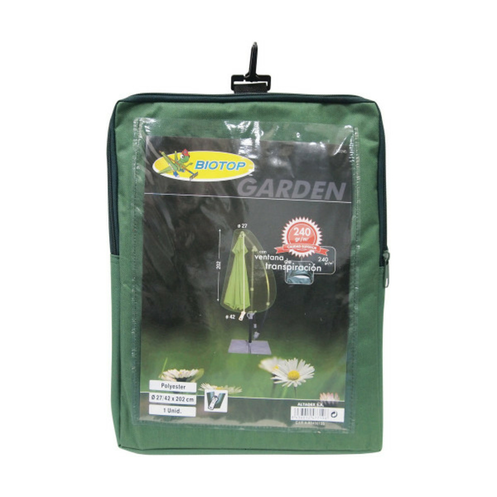 Étui de protection parasol vert