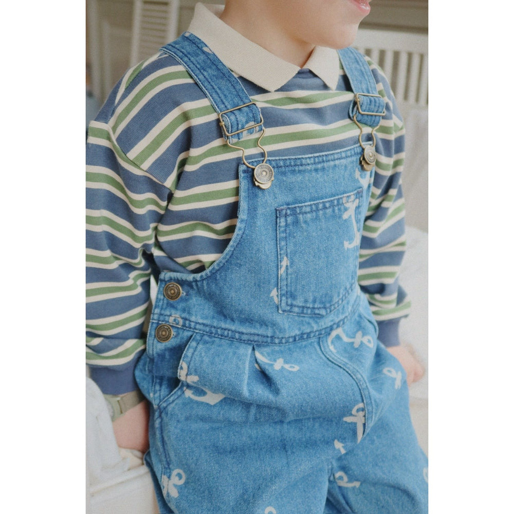 Køb Konges Sløjd Anchor Aok Magot Smækbukser Denim Gots