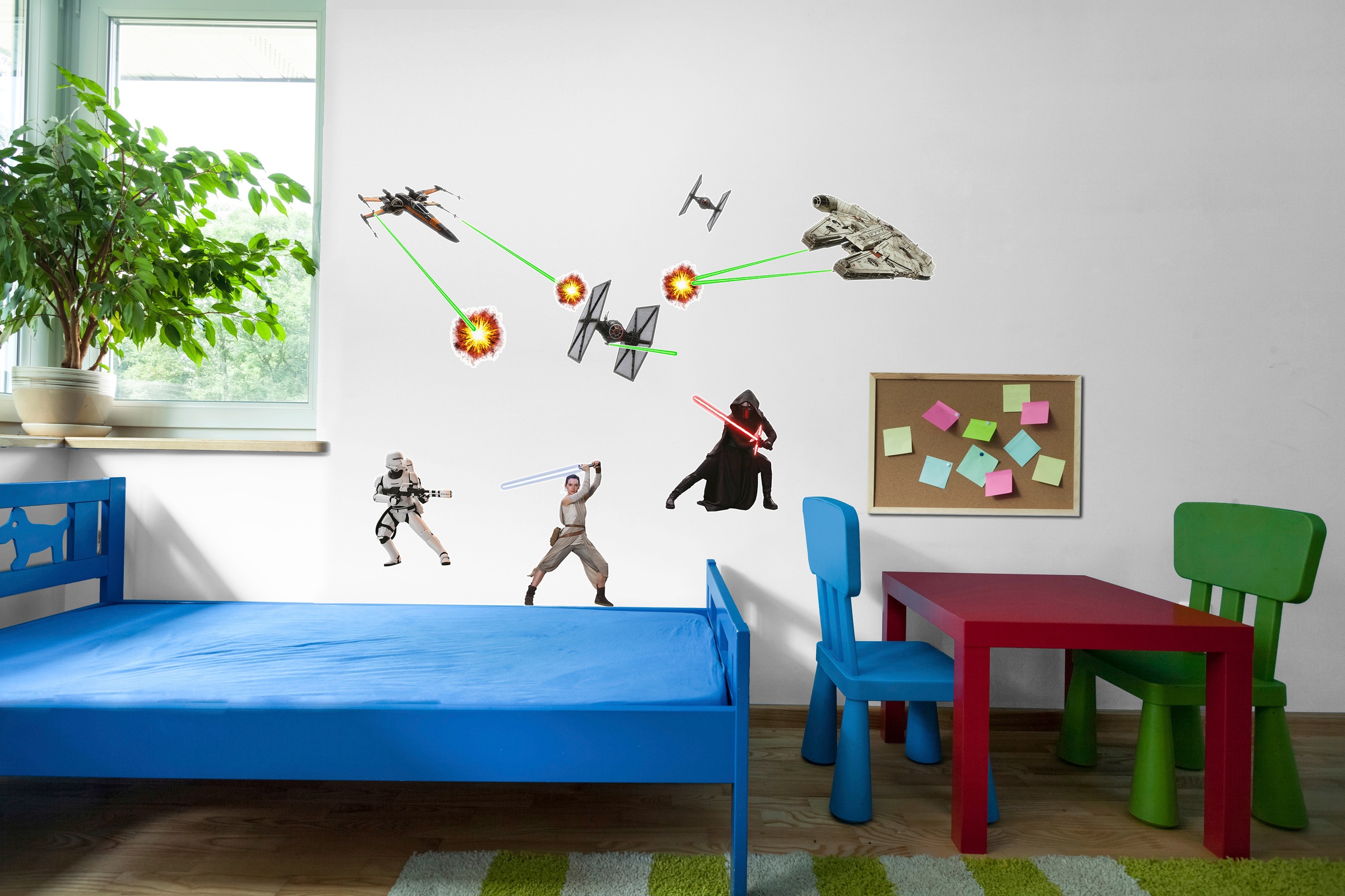 Komar Wandtattoo »Star Wars EP7 - Grösse 50 x 70 cm« selbstklebend, Wandsticker, Kinderzimmer