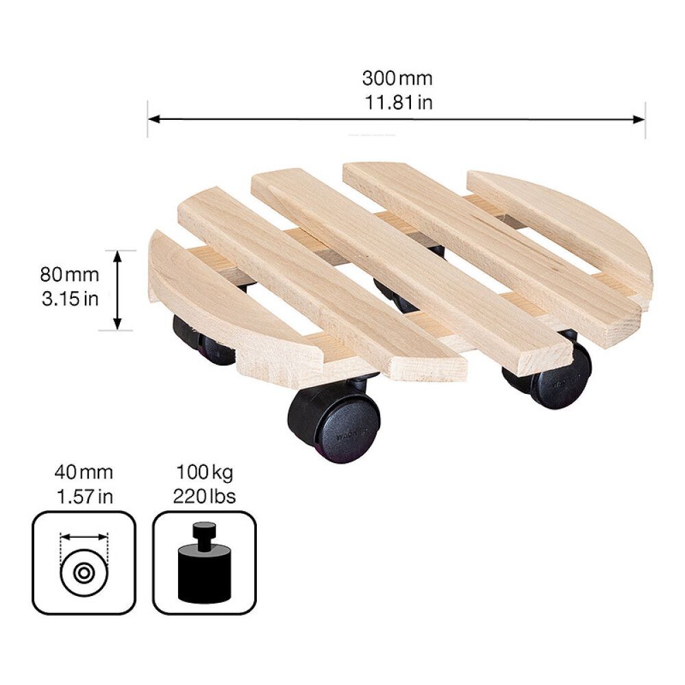 POTTETRALLE WAGNER DESIGN NATUR D350MM SOFT LC100KG